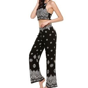 2 piece yoga pants set